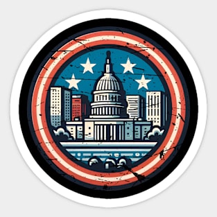 Washington DC Sticker